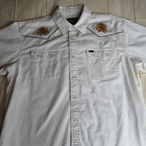 Howler Brothers Crosscut Deluxe S/S ACL Yellow Rose M